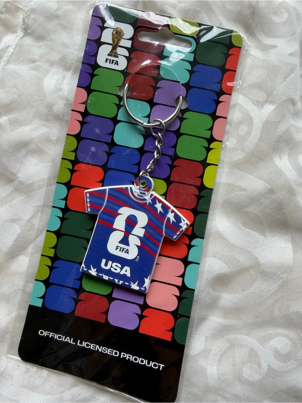 🇺🇸⚽ FIFA World Cup 2026™ Team USA Keychain 🏆✨